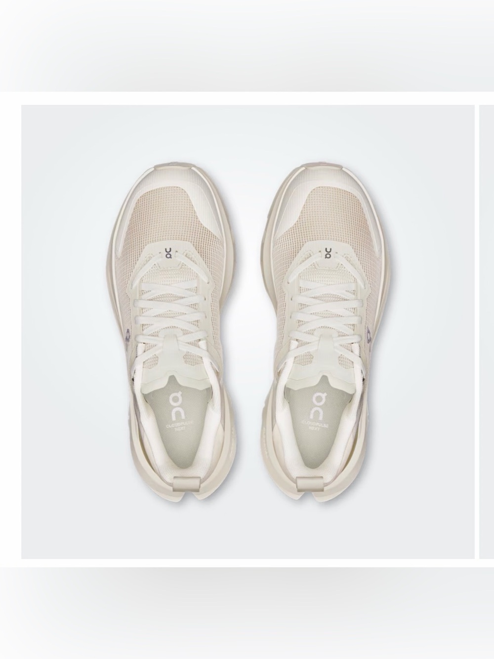 ON Cloudpulse Next white womens